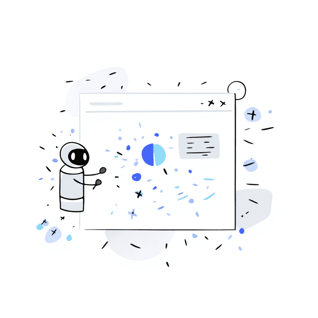 Illustration of AI Tool on WordPress