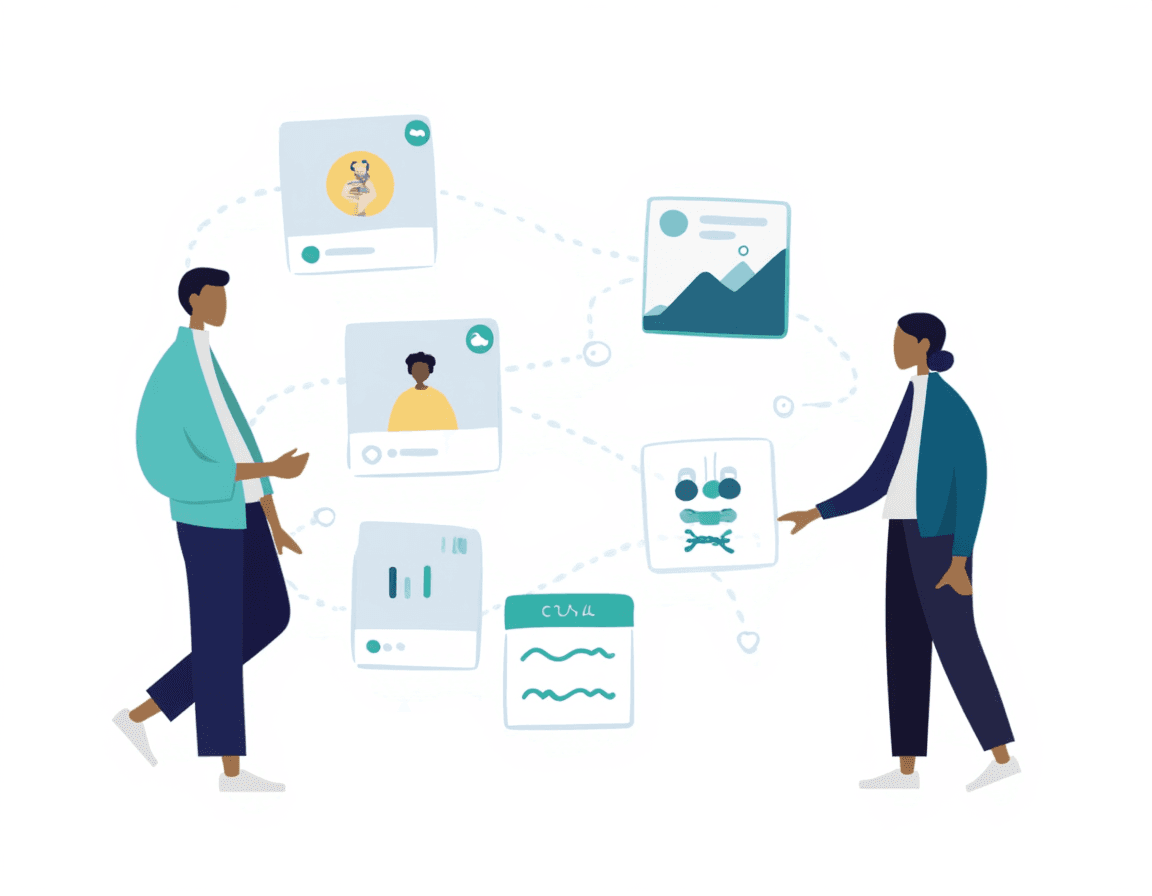 Illustration of AI in Product Management