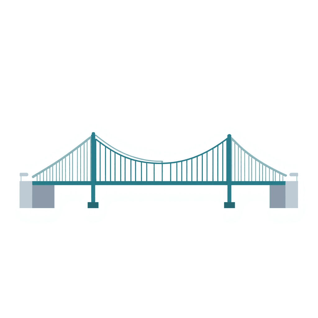 Illustration of Brisbane Bridge Design