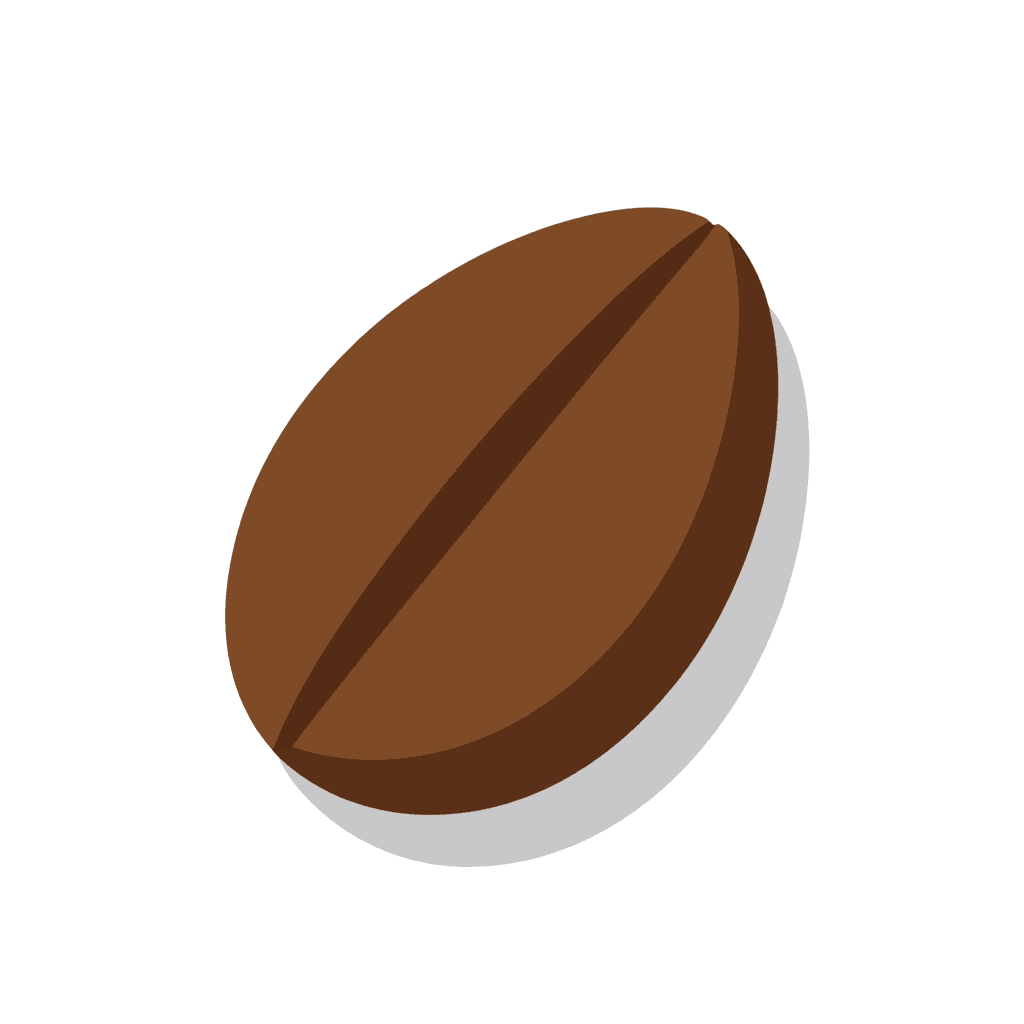 Illustration of Coffee Bean Design