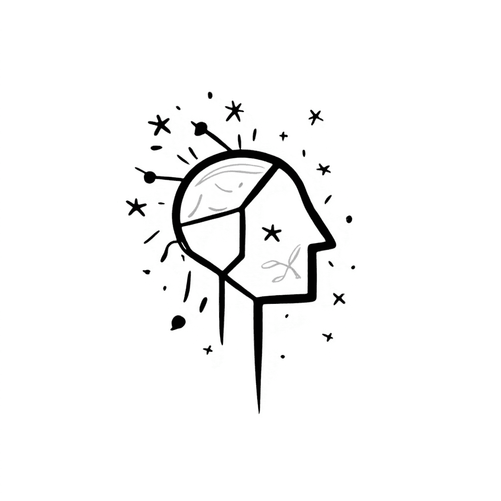 Illustration of Creative Human Mind