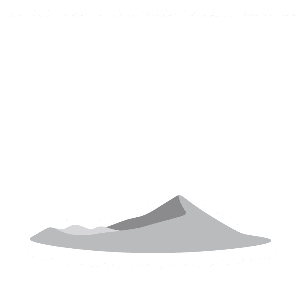 Illustration of Distant Plateau Landscape