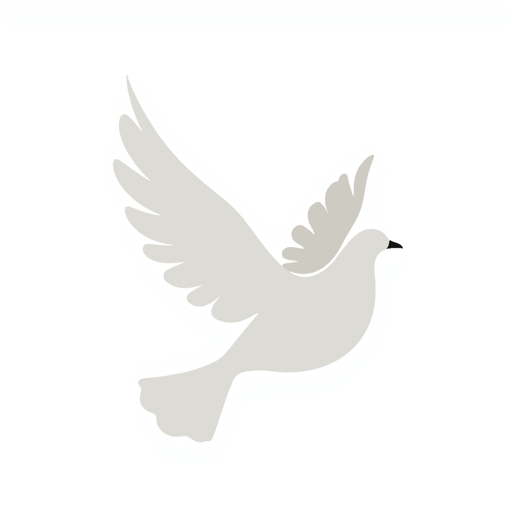 Illustration of Dove Symbolizing Freedom