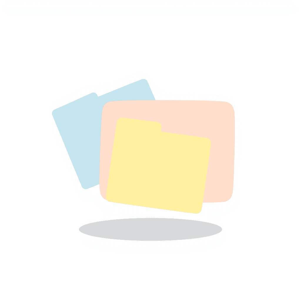 Illustration of Empty Downloaded Files