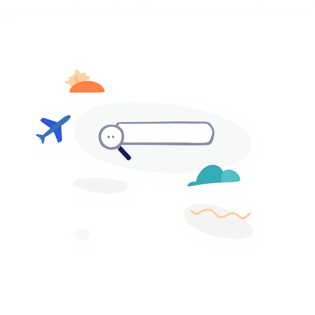 Illustration of Flight Searching Concepts