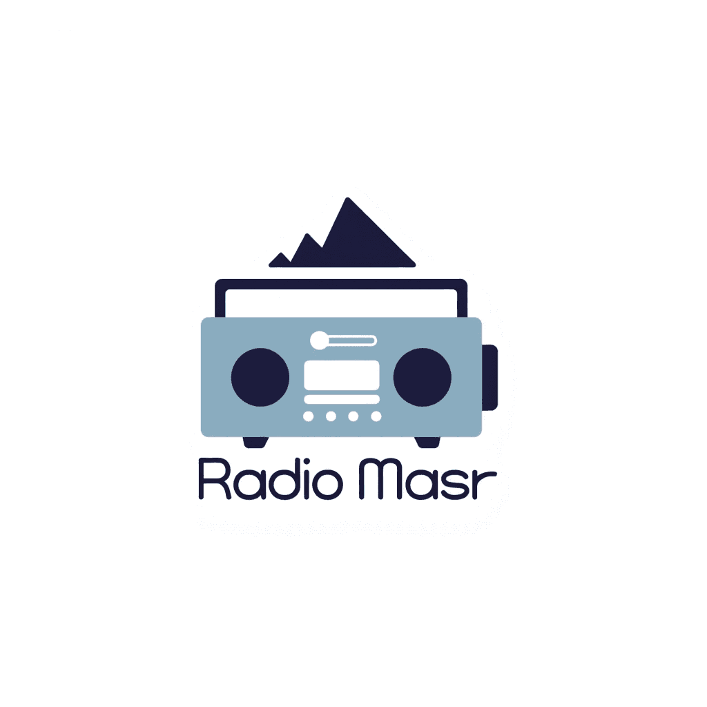 Illustration of Radio Masr Logo Design