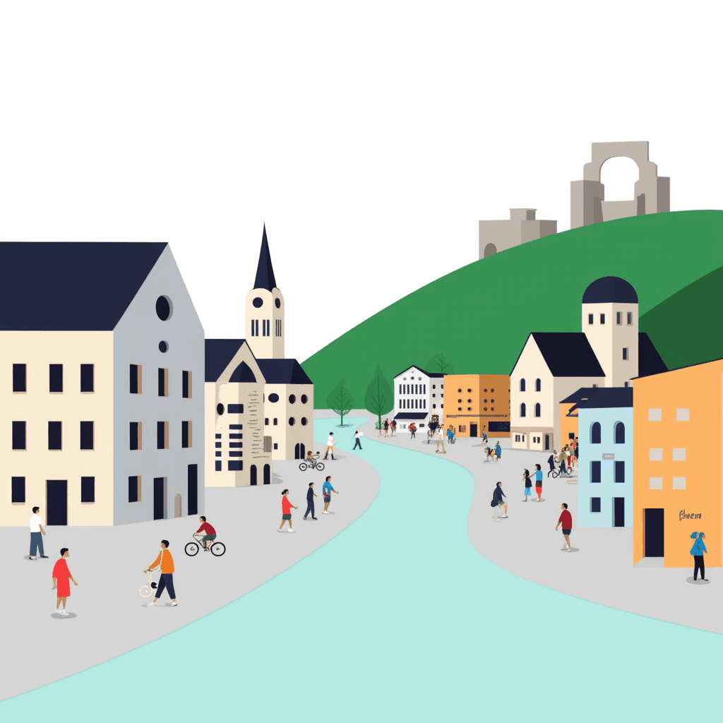 Illustration of Schramberg City View