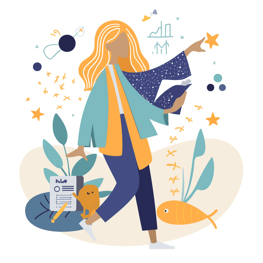 Illustration of a Creative Journey