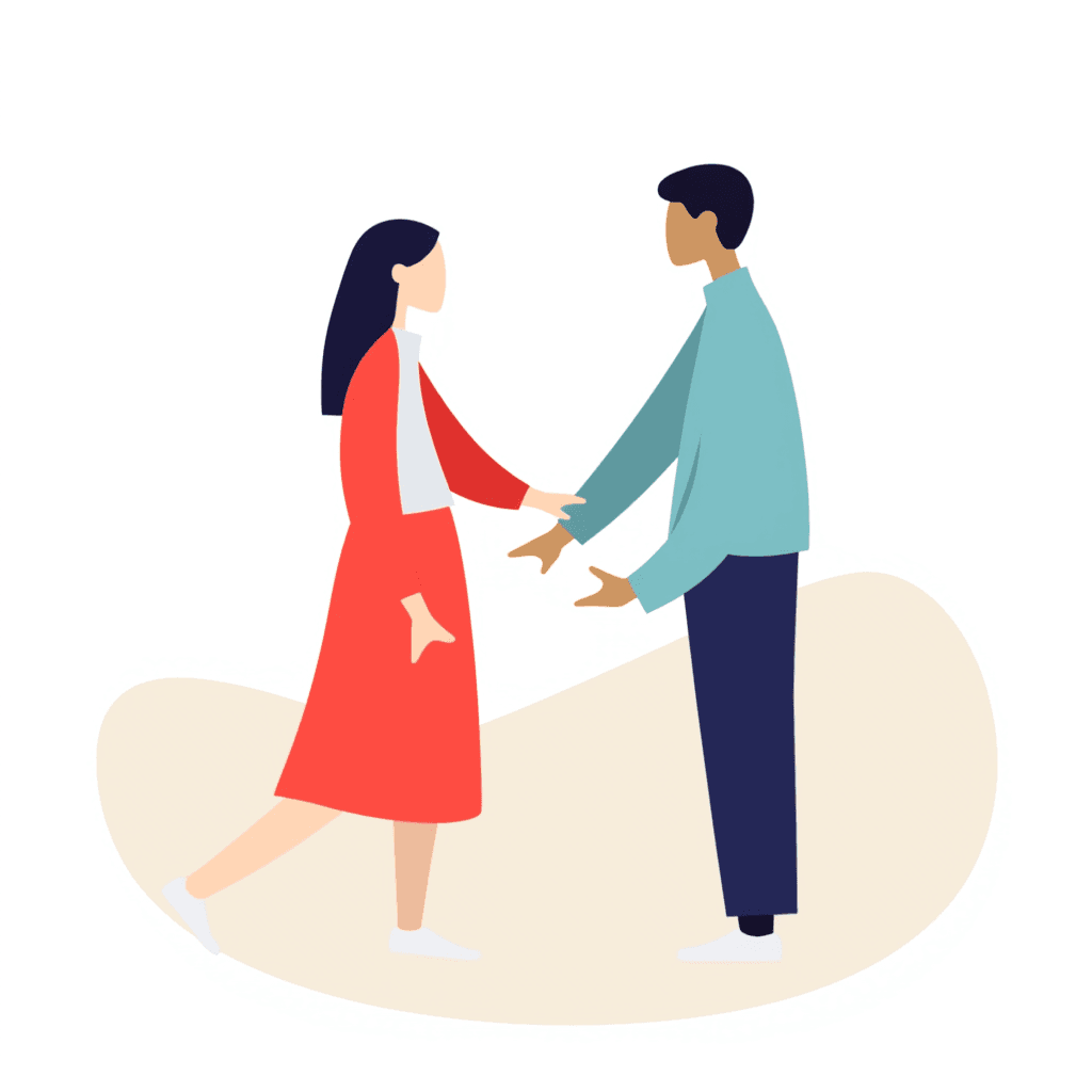 Illustration of a Lifelong Partnership