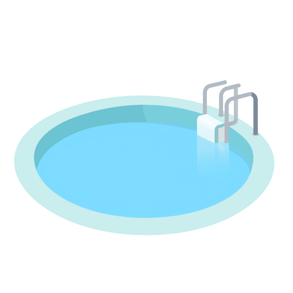 Illustration of a Swimming Pool Design