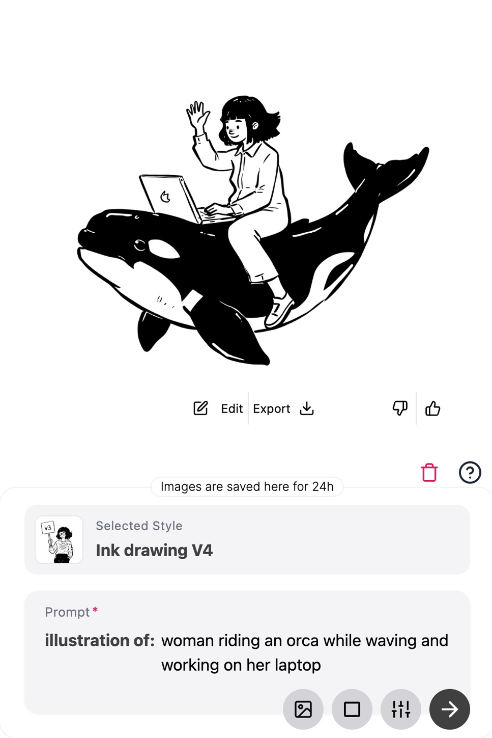 Ai illustration generator